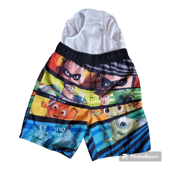Disney Pixar Boys 24 Month Swim Trunks Shorts Bathing Suit - Picture 2 of 5